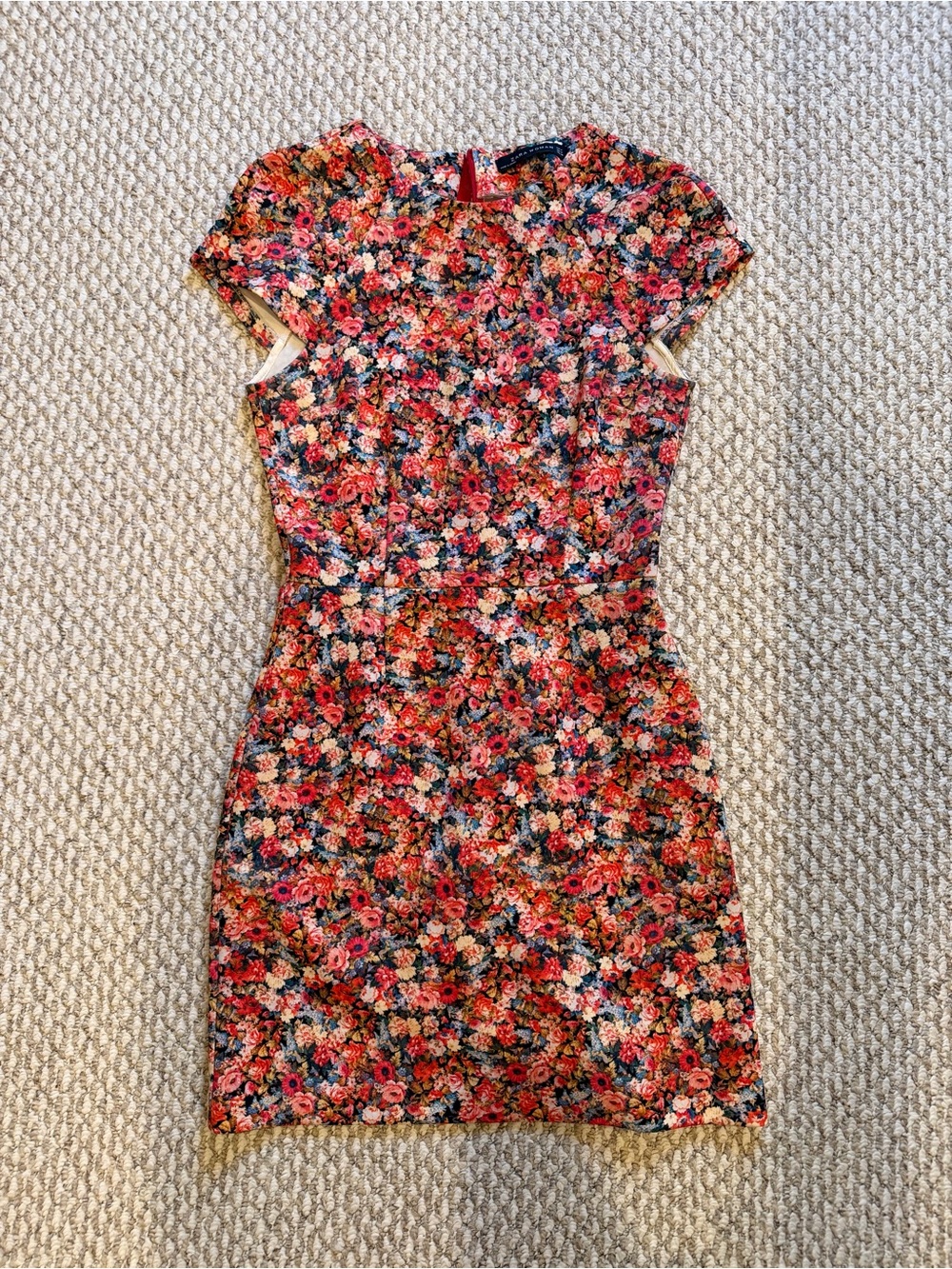 Zara Floral Mini Dress LIKE NEW
